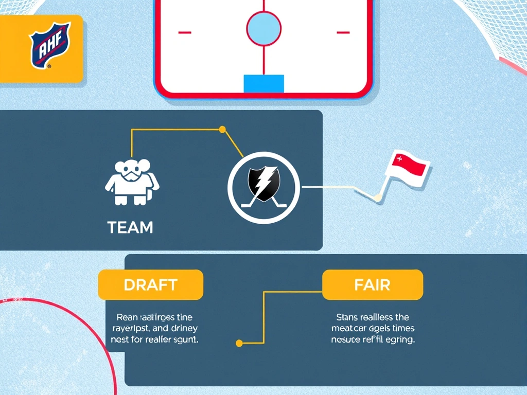 Hockey gameplay mechanics diagram